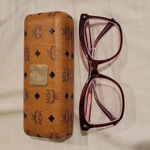 Mcm frames eyeglasses red
